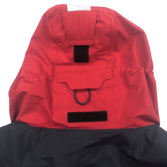 Polo Ralph Lauren RLX Red and Black Water-Repellent Hooded Anorak Jacket - Picture 11 of 13